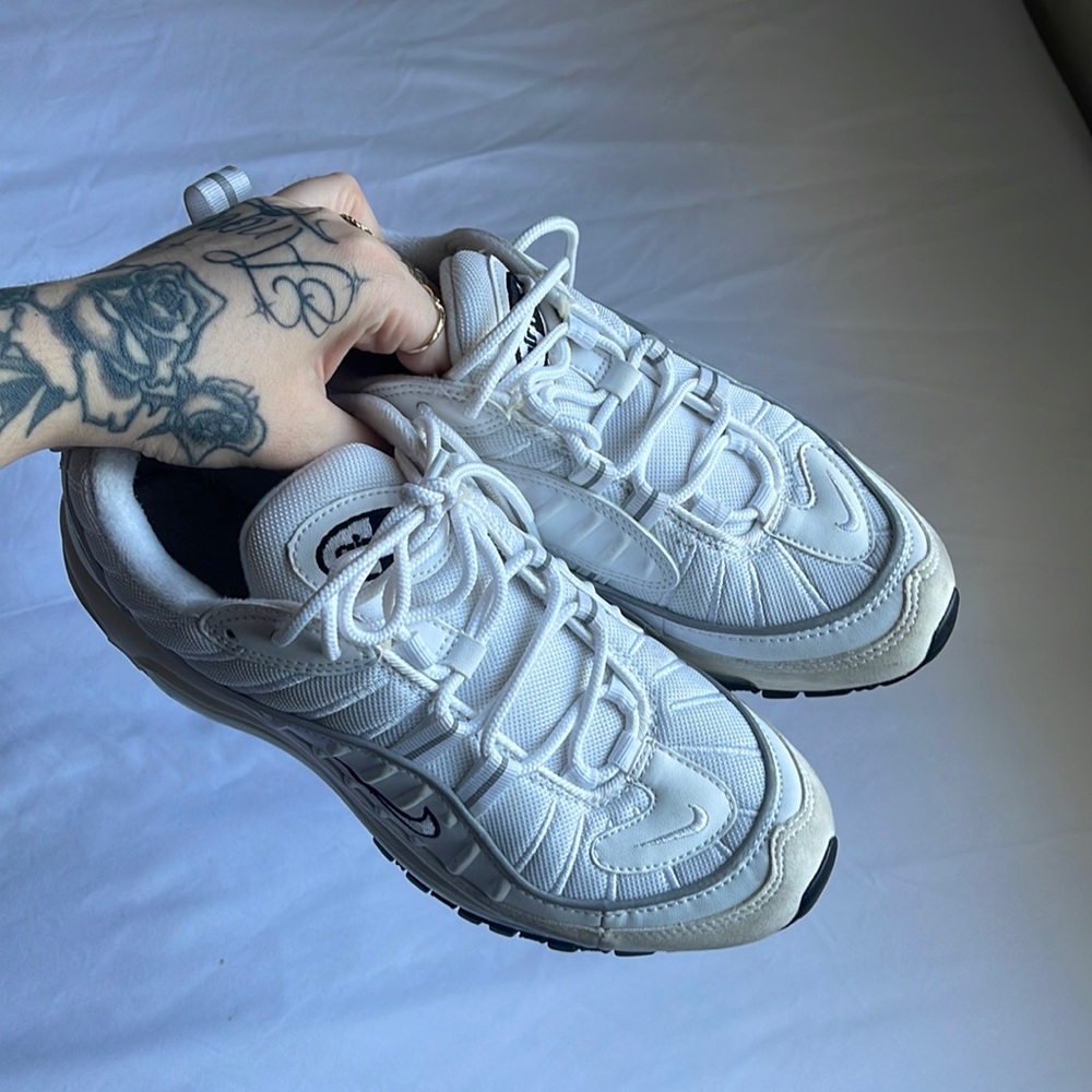 nike air max 98 white womens 8.5